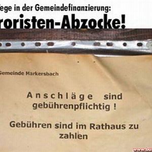 Terroristen-Abzocke