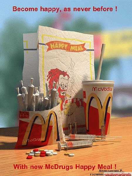 McDrug - DIE Fastfood Alternative