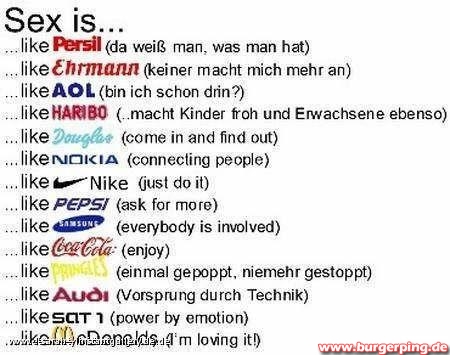 Sex ist...