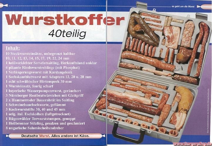 Wurst Koffer